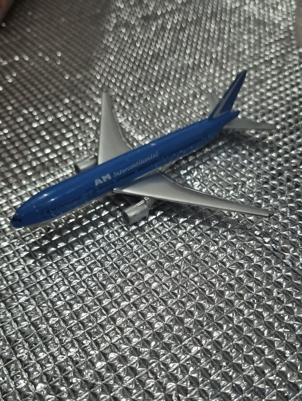Blue Toy Airplane - Kids Vehicles